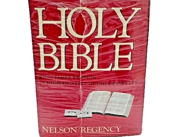 聖書 KJV カセットテープ 48 巻 学習セット 未開封 ネルソン・リージェンシー ジョナサン・ウェルズ