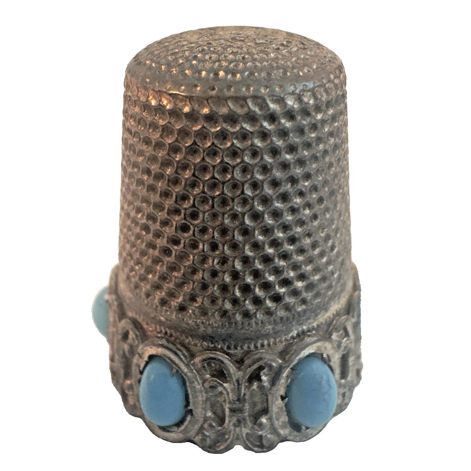 Vintage Sewing Thimble Vintage Collectibles Oxidized Free Shipping