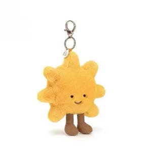 Amuseables Sun Bag Charm Jellycat Pluszowy brelok do kluczy Sunny Accessory Gift