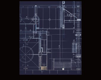 Carta da regalo con motivo a disegno architettonico - Carta da regalo per progetti architettonici