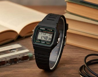 RARE Casio 50QS-17 3 BUTTON Led Digital Watch Fully Working Japan