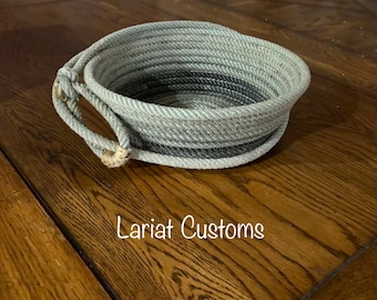 Rope Bowl Authentic Lariat Bowl