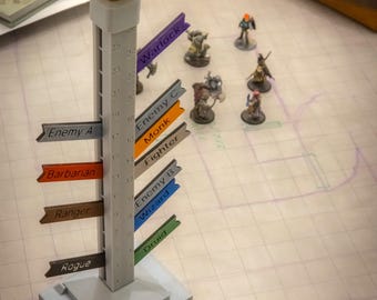 D&D Initiative Tower