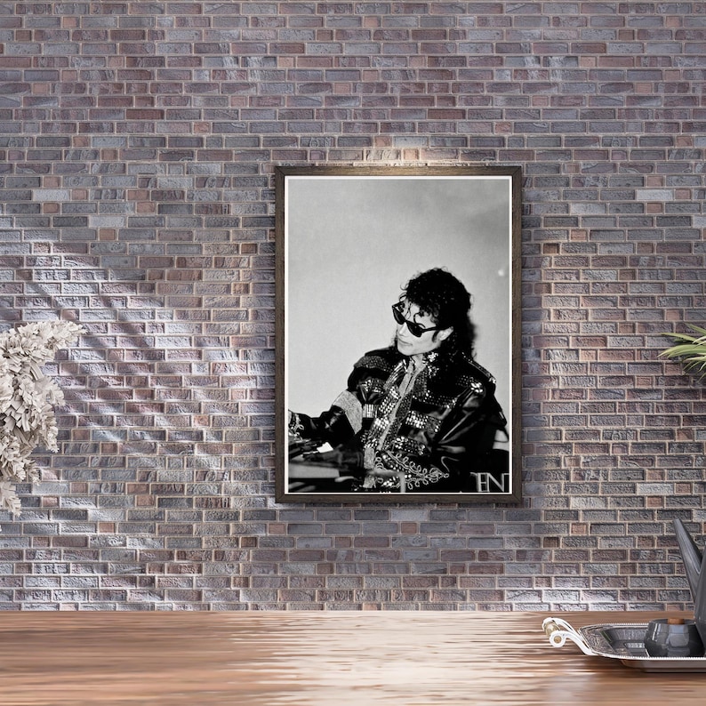 Michael Jackson Poster – Iconic King of Pop Wall Art, Vintage Black and White Music Decor, Retro MJ Print for Music Rooms & Studio Decor image 8