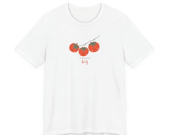 Camisetas de hermandad Big Little con diseño de tomate, camiseta Big Little para revelar la hermandad, camisetas sin mangas a juego para hermandad, regalo para hermana mayor y hermana menor, camiseta para bebé
