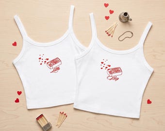 Big Little-shirts – Sorority Matchbox Design | Cadeau beste vriend, Big Little Reveal, custom merchandise studentenvereniging, cadeau zus, Griekse cadeaus