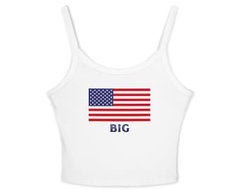 Big Little Shirts Sorority Set American Flag Baby Tee or Tank Top Gift for Her College Gift Sorority Merch Sister Gift Sorority Apparel
