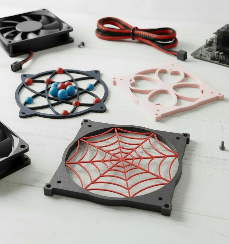 Custom PC Fan Grilles | Unique Computer Case Fan Covers - Etsy