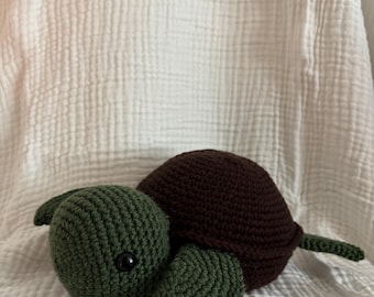 Handmade Stuffed Turtle
