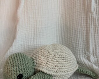 Handmade Stuffed Turtle