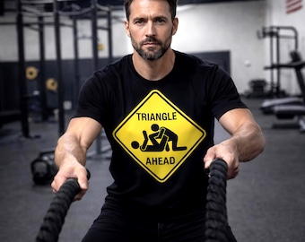 Triangle Choke Shirt | Brazilian Jiu Jitsu Grappling Tee | MMA Gym Wear
