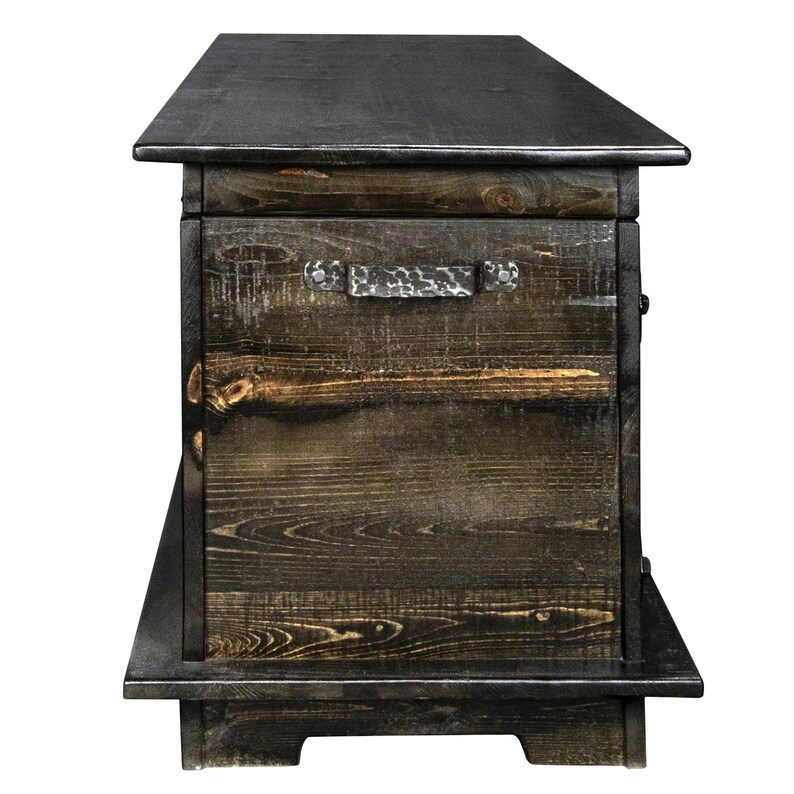 May include: A distressed wooden sign with the words "Welcome to our home" in white lettering. The sign has a rustic finish, ideal for adding a welcoming touch to any home's entrance.