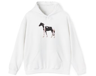 Royal Graffiti Horse Hoodie | Hoodie med hästillustration