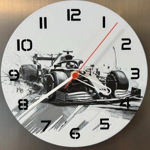 Formula 1 Wall Clock - Etsy