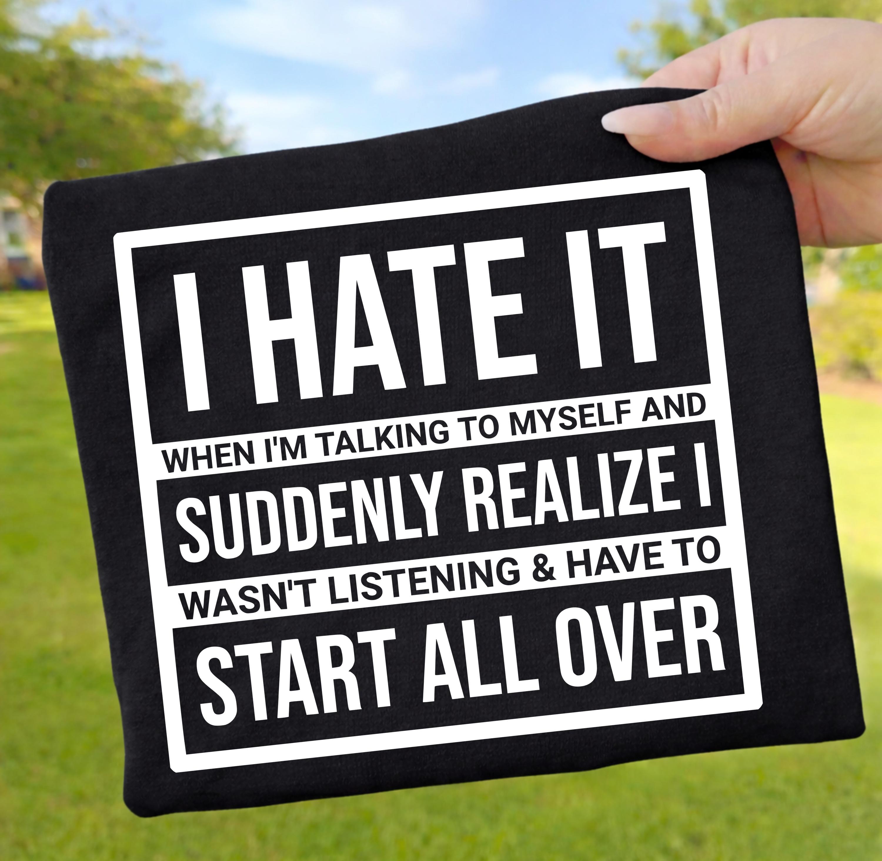 I Hate Myself - Etsy