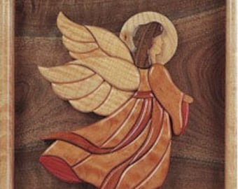 Angel Intarsia Project Plans - Scroll Saw, Woodworking Plans