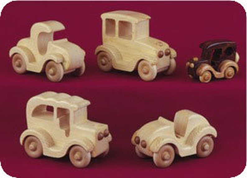 5 Toy Car Patterns in One Wooden Toy Project, Scroll Saw, Woodworking