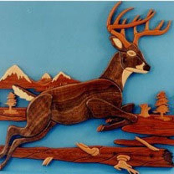 Scroll Saw Deer Etsy