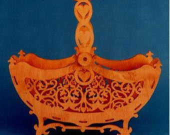 Victorian Scroll Saw Basket Project - Woodworking Project Plans