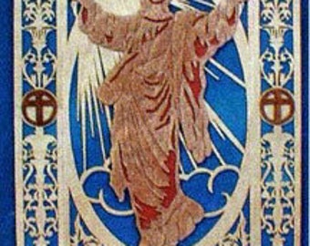 The Ascension Wall Plaque Project - Scroll Saw, Fretwork, Woodworking Plans