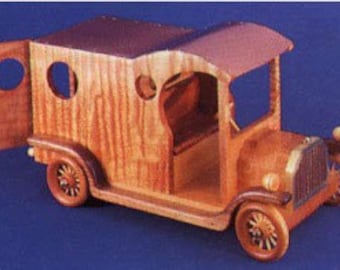 1912 Ford Model T  Panel Truck Project - Scroll Saw,  Woodworking Project Plans