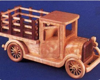 1926 Ford Model AA Stake Bed Project - Scroll Saw, Woodworking Project Plans