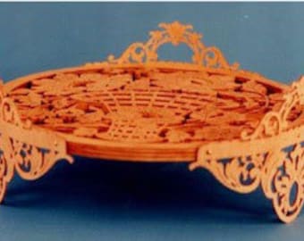 Table Top Trivet Project - Scroll Saw, Woodworking Project Plans