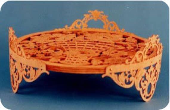 Projet de dessous de plat de table - Scie à chantourner, plans de projet de menuiserie