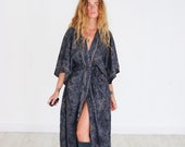 RUBY SPARROW KIMONO - Luxury Paisley Kimono - Full length Jacket - Cape - Cover Up - Kaftan - Vintage inspired Dressing Gown - Wrap Dress
