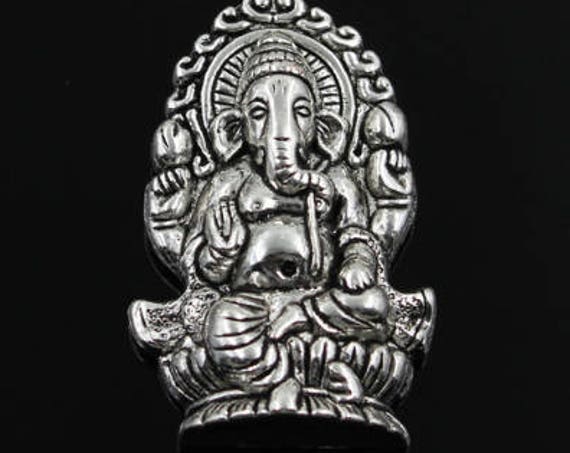 GANESH NECKLACE - Vintage Jewellery - Vintage Necklace - Indian - Spiritual Jewelry - Ganesha - Buddha - Buddha Necklace - Gift - Yoga