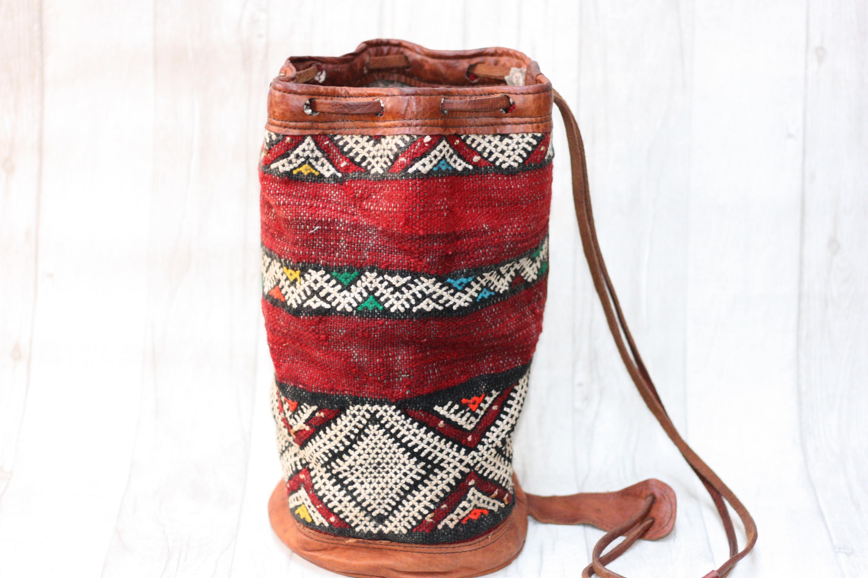 Hippie bucket shop bag