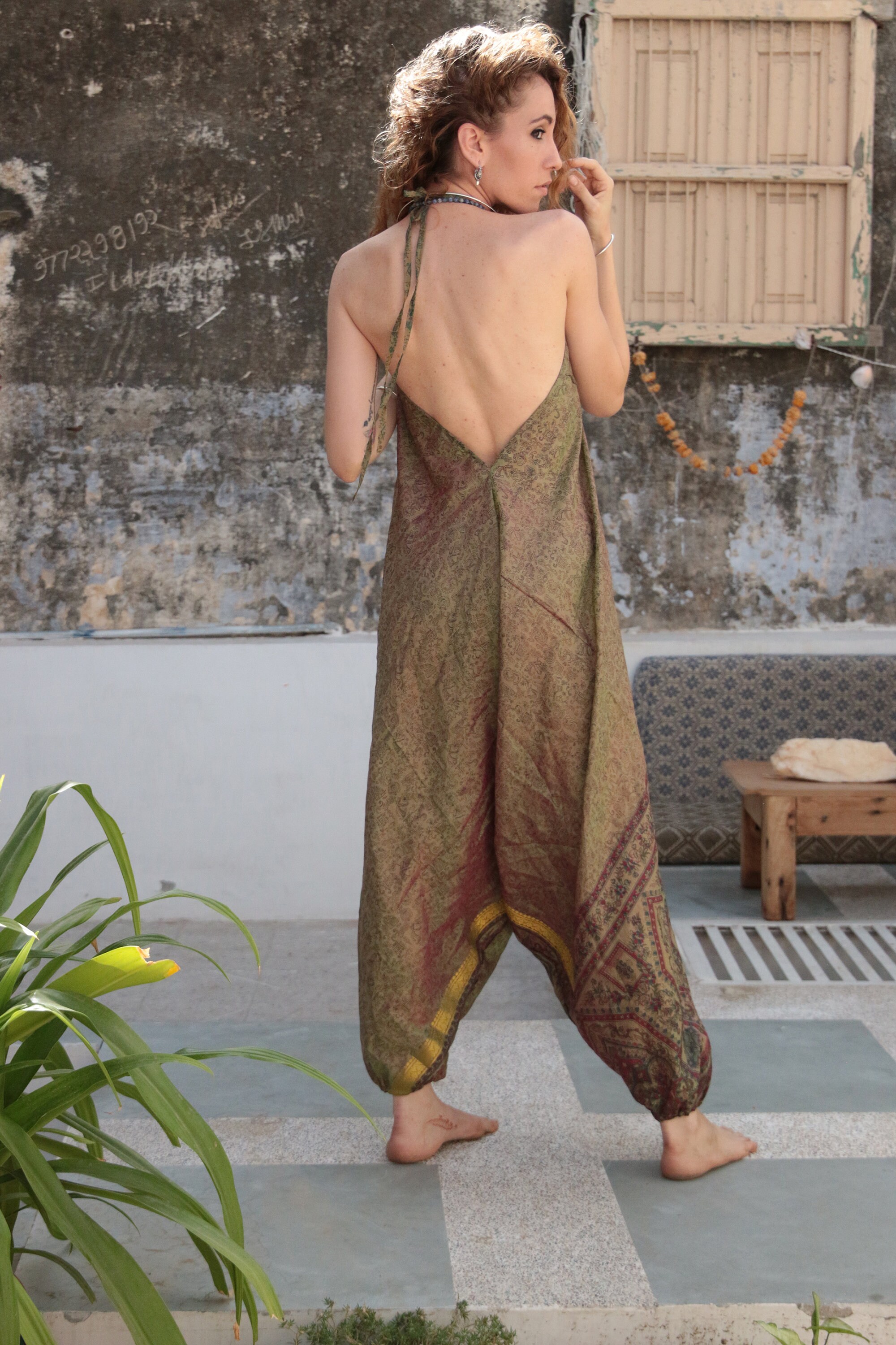 iridescent jumpsuit