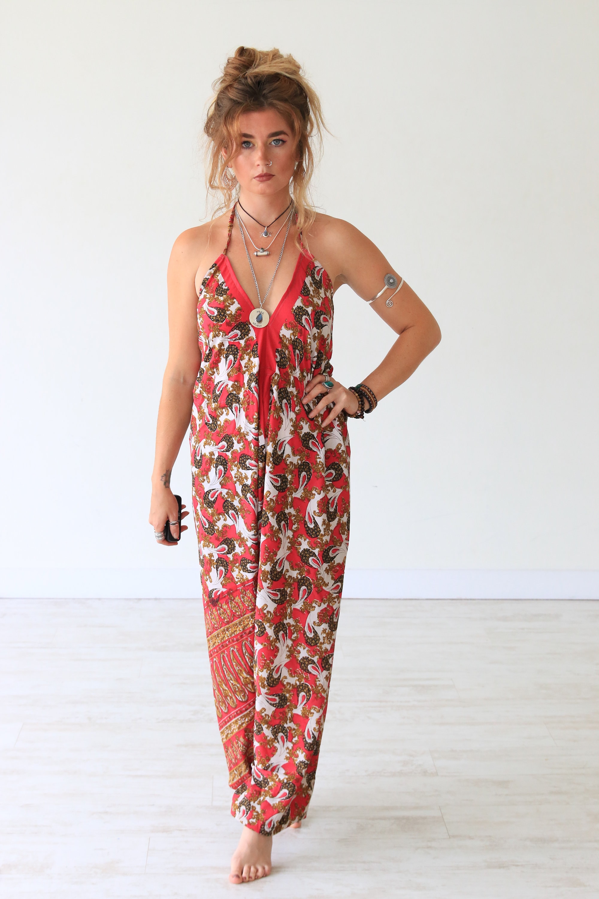 Festival jumpsuit top