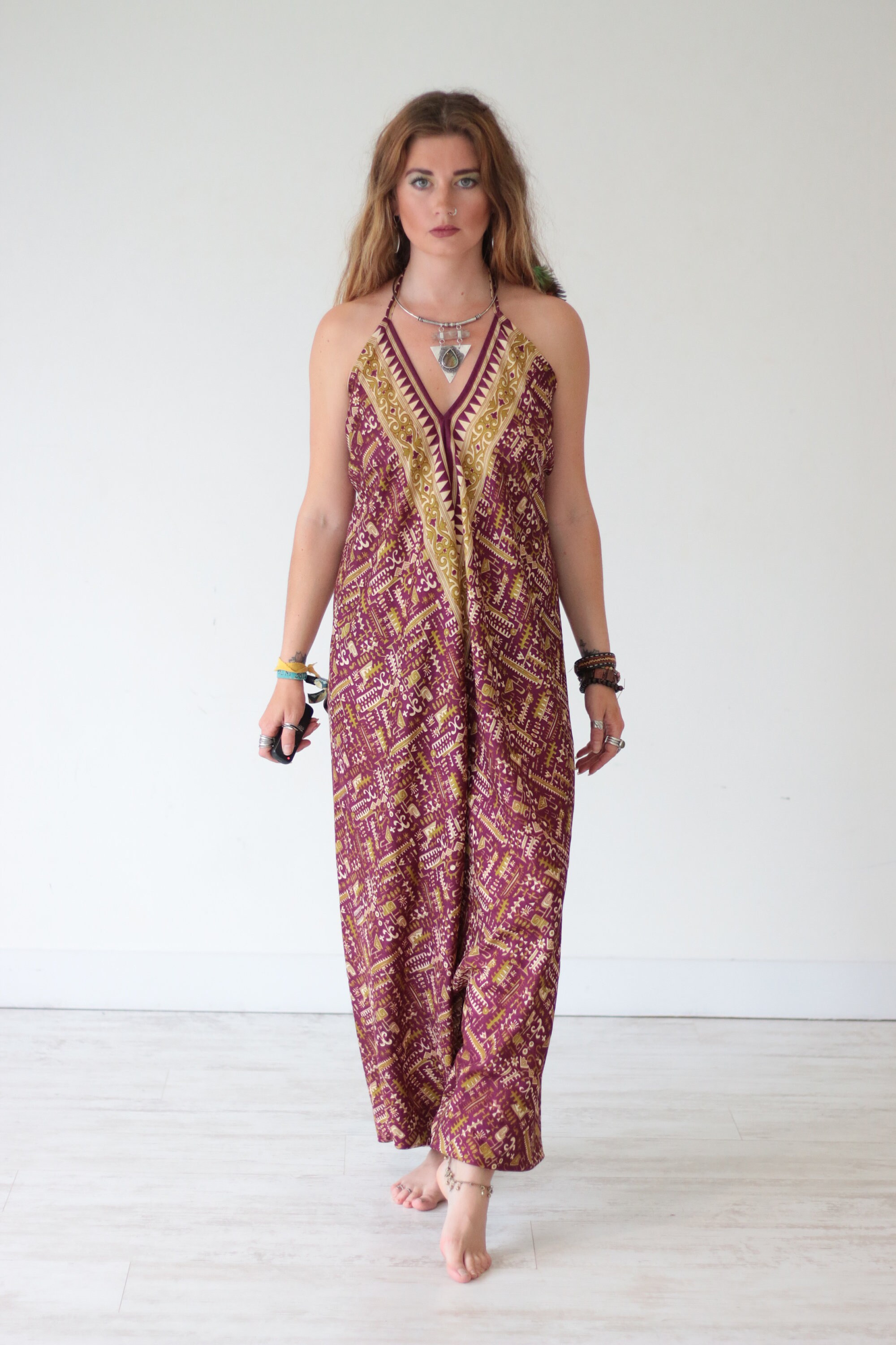 GYPSY SOUL JUMPSUIT - Summer - Backless - Festival All in one ...