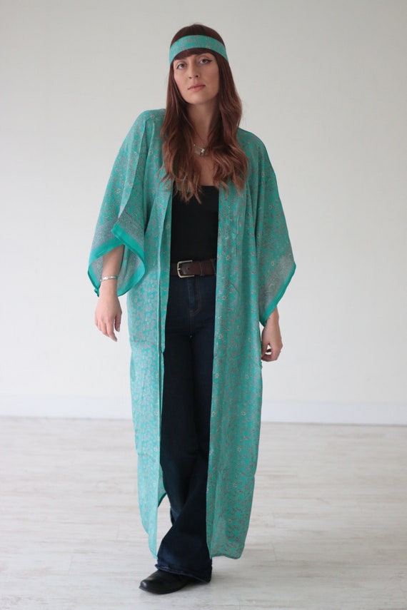 kimono maxi jacket