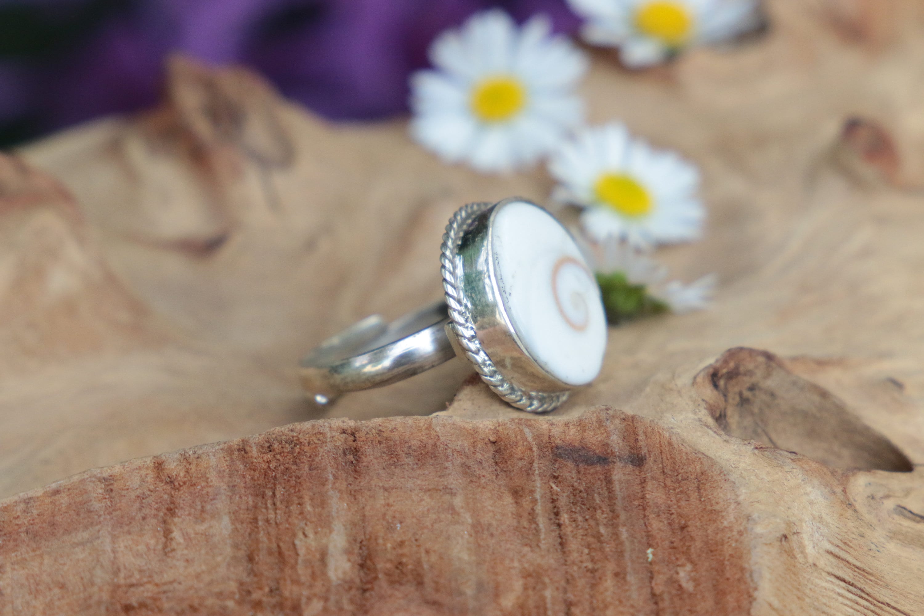 Mother of Pearl Shore Ring