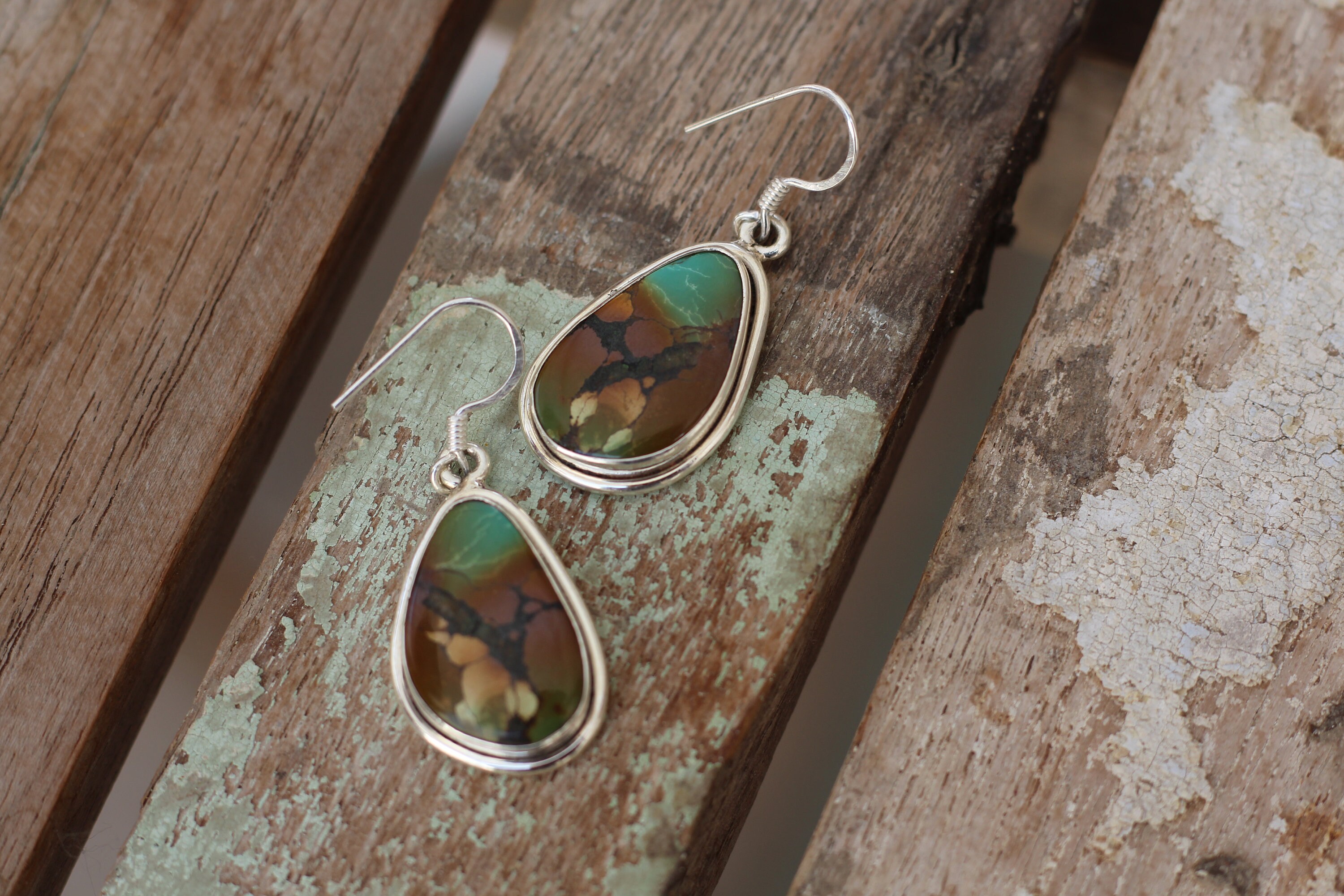 Natural Turquoise Earring