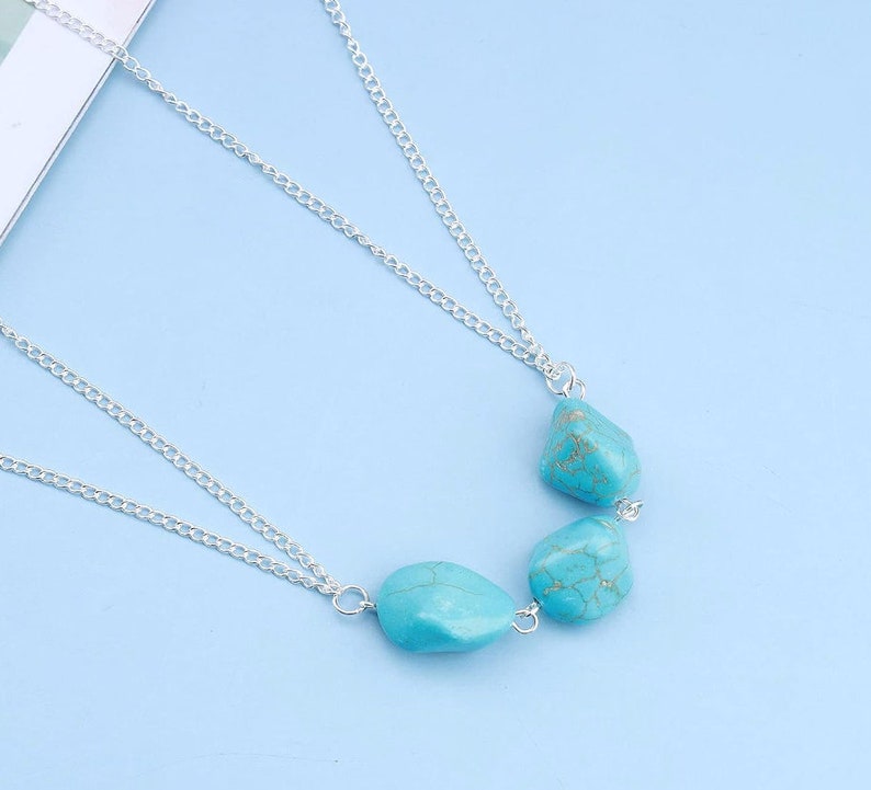 Mid Riff Body TURQUOISE STONE CHAIN - Bohemian Body Jewellery - Delicate Belly ...