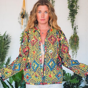 Vintage Sequin Jacket - Etsy