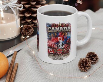 Canada World Cup 2026 Mug | Canadian Soccer Flag Design