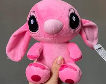 Pink Alien Plush Toy – Angel Inspired Stuffed Animal, Soft Cartoonie 20cm
