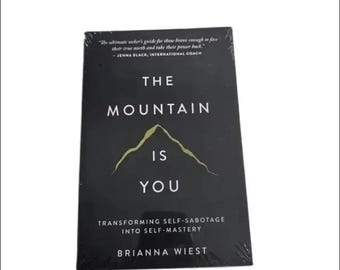 The Mountain Is You: Transforming Self-Sabotage Into Self-mastery English Books Birthday Gifts