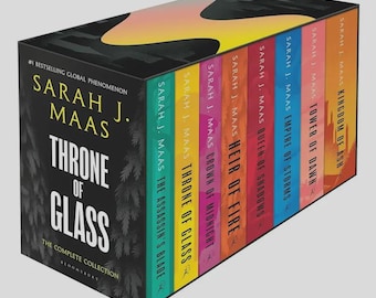 Throne of Glass Complete Paperback Box Set | Sarah J. Maas Fantasy Series Collection