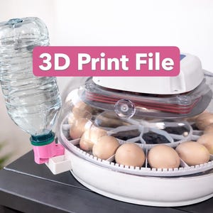 Accesorio para botella de agua extendida Nurture Right 360 / Archivo de impresión 3D (Descarga digital)