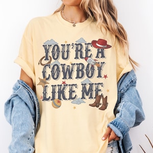 Tay Story Vintage Shirt TS5 I Knew It I Knew You Tee Cowboy Like Me Western Jessi TS Retro Cowgirl Graphic Gift For Music Fan Toy Lover Butter
