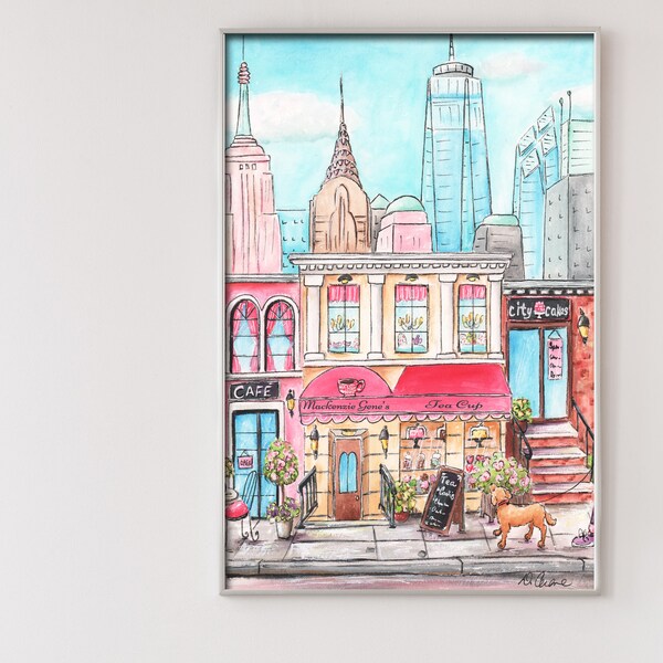 New York Baby Wall Art Etsy