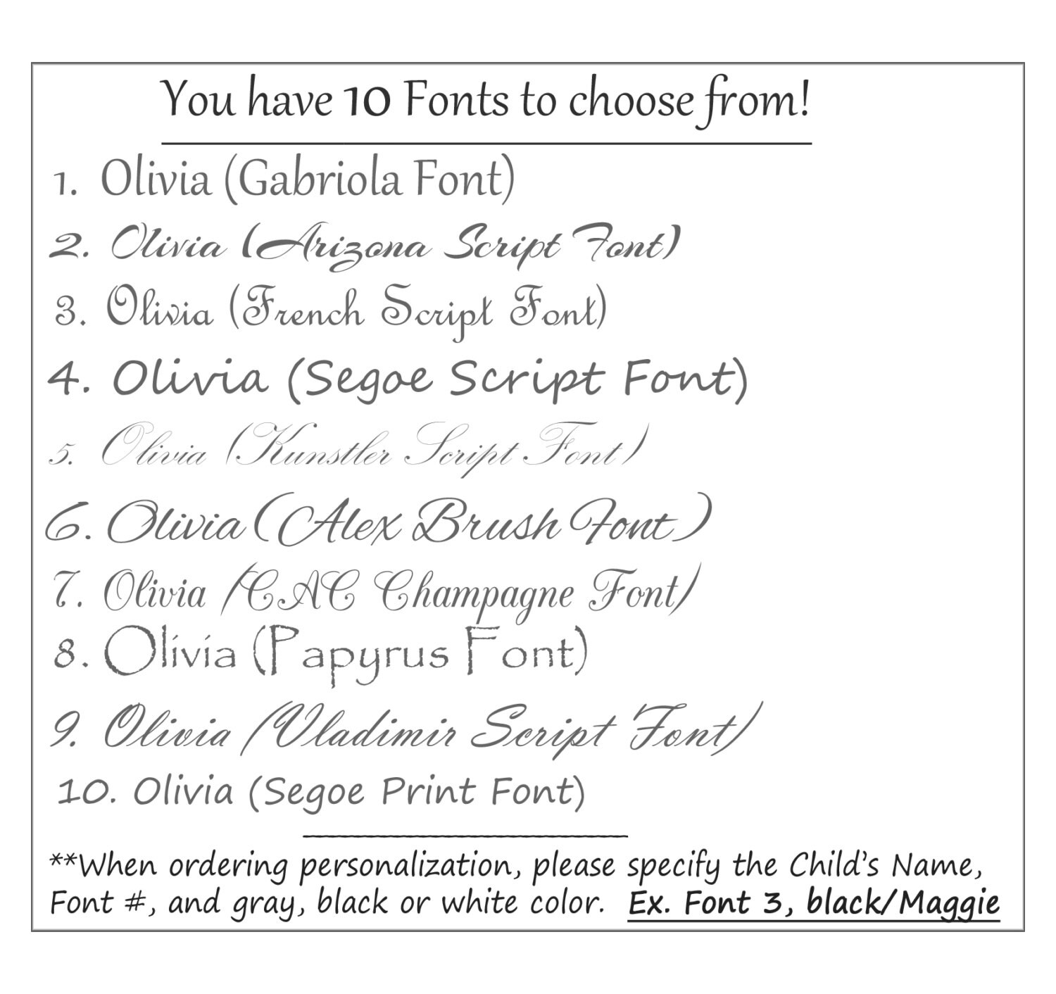 fonts  Any Text or Message DIY Personalized Crib Sheet  Floral Fine Art Black and White  As Shown  Choose 100