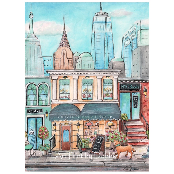 New York City Themed Nursery Print Personalized With Child S Name Travel Theme Nursery Nyc Boys Room 6 Sizes 5x7 To 24x36 New York Poster