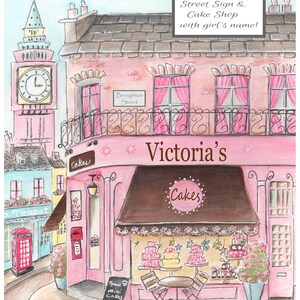 Roma Londres Nueva York & París impresiones para las niñas | Etsy