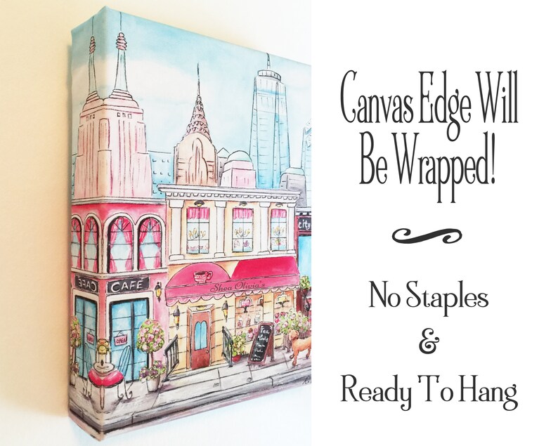 6x8 to 24x36 CANVAS Wall Art Nursery Wall Art Choose Any Set Of 4 Canvas Prints From My Shop .75 Or 1.5 Thick /& Canvas Side Color